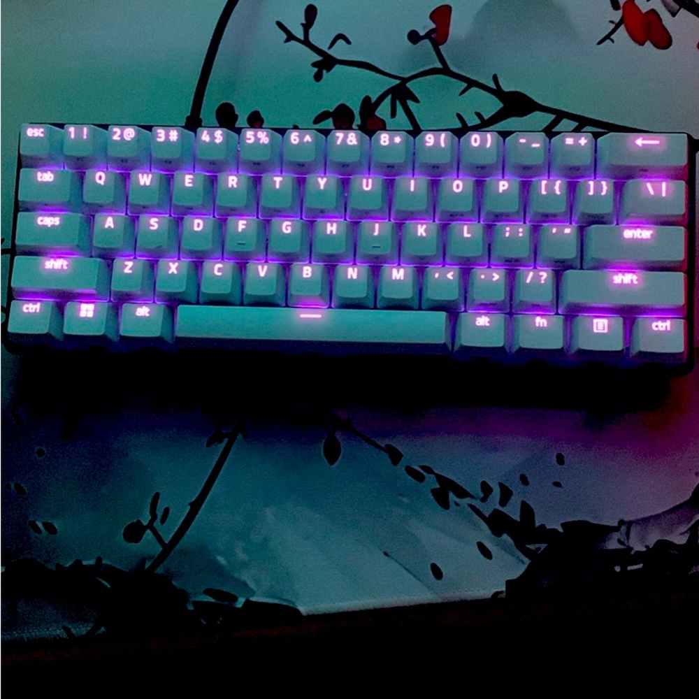 Razer huntsman mini 60% mechanical keyboard